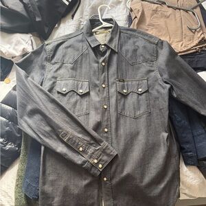 Lee Men's Gray Shirt Jacket